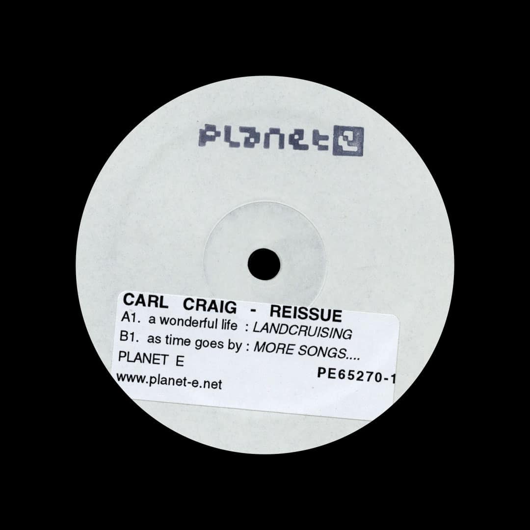 Carl Craig - A Wonderful Life / As Time Goes By - 12