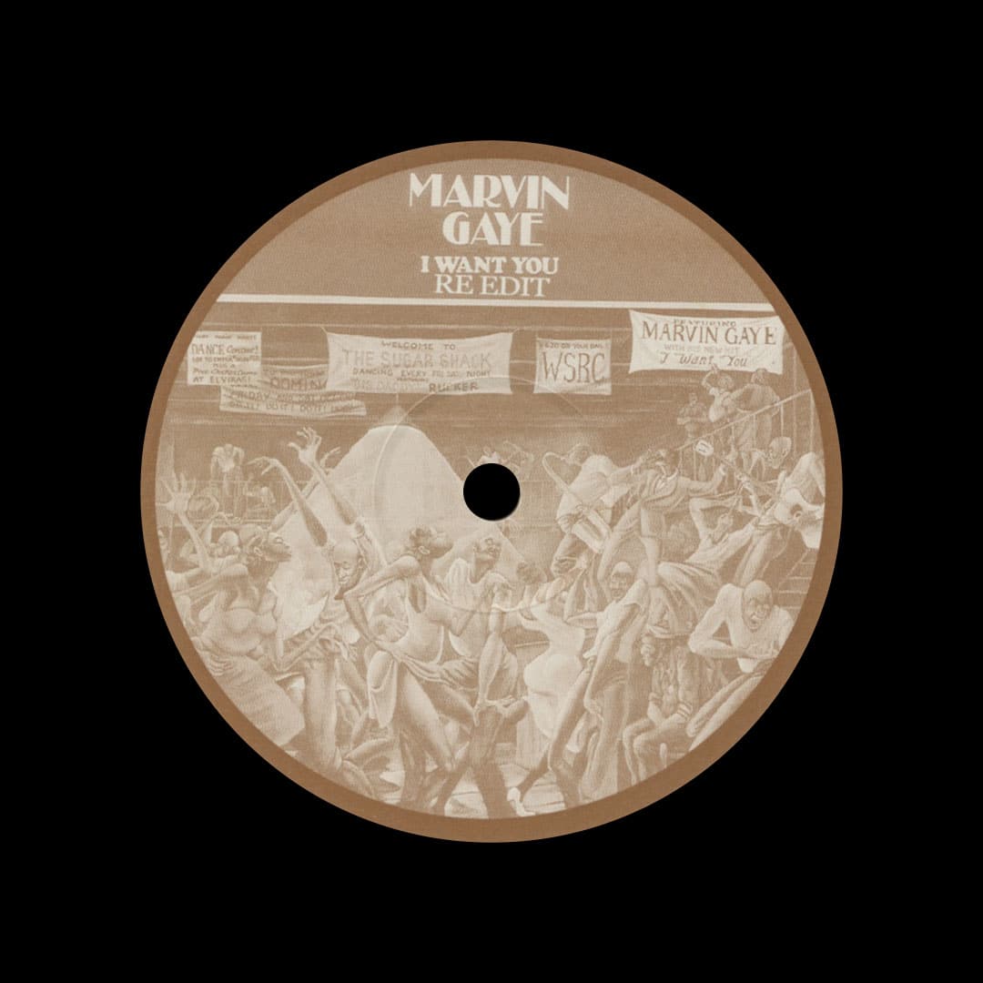 Marvin Gaye - I Want You / After The Dance (Re-edits) - 12