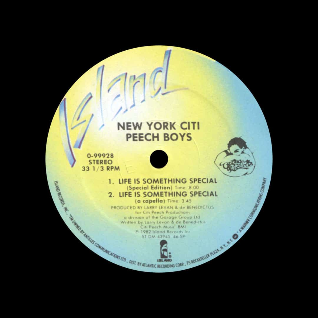 NYC Peech Boys - Life Is Something Special - 12