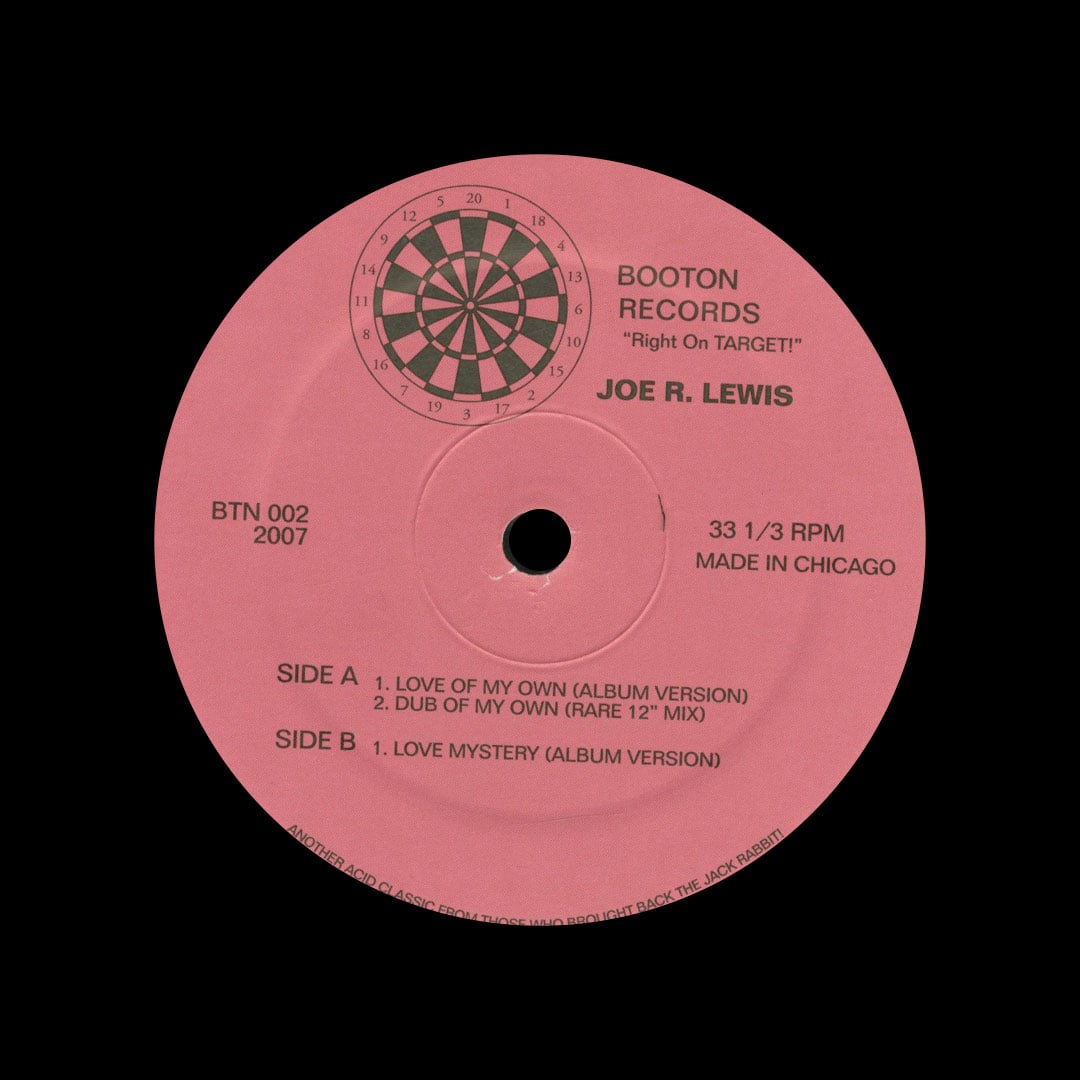 Joe R Lewis - Love Of My Own - 12