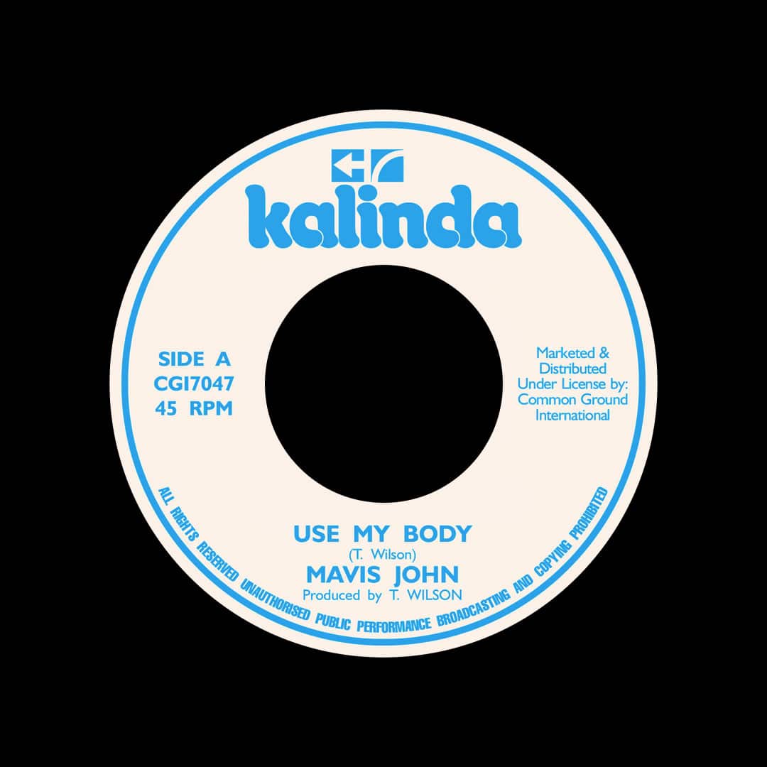 Mavis John, The Red Stripe Band - Use My Body / Try Love - 7