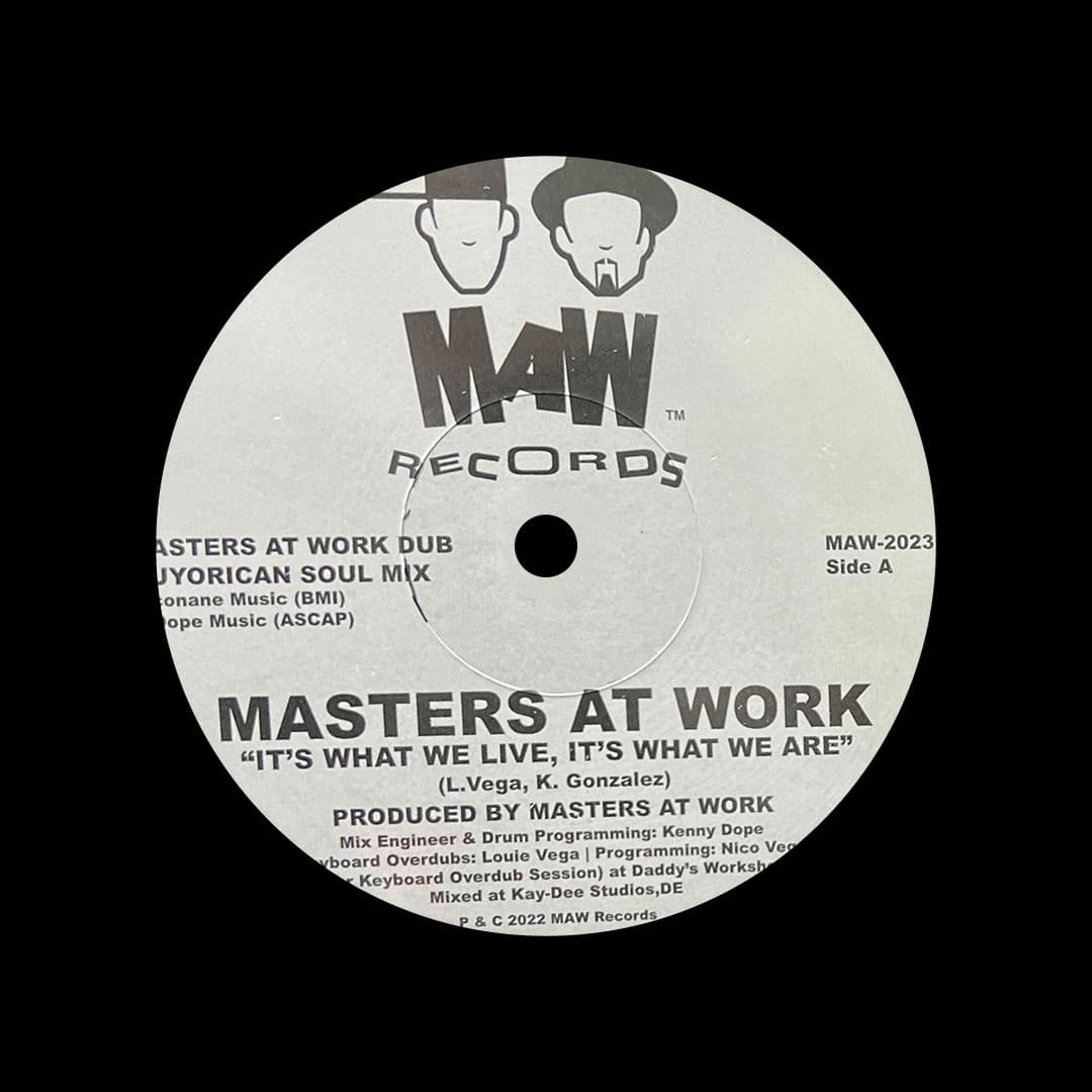 Masters At Work - It’s What We Live, It’s What We Are - 12