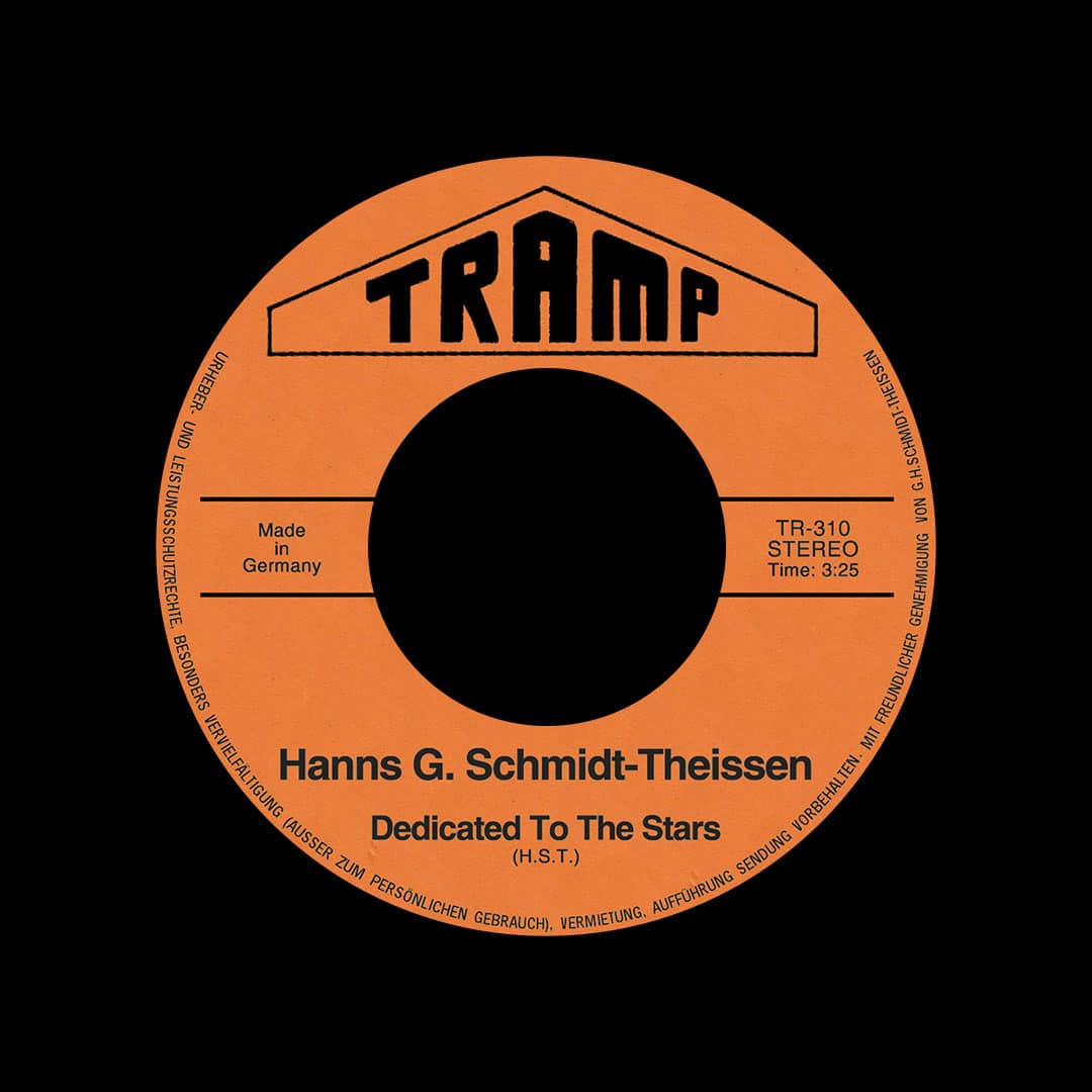 Hanns G. Schmidt-Theissen - Dedicated To The Stars / Blowing Blue Beat - 7