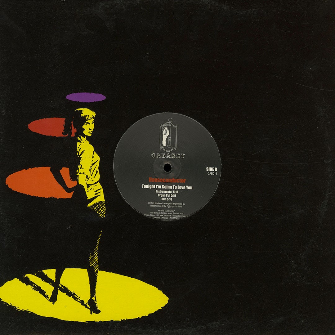 House Conductor, Pal Joey - Tonight I’m Going To Love You - 12