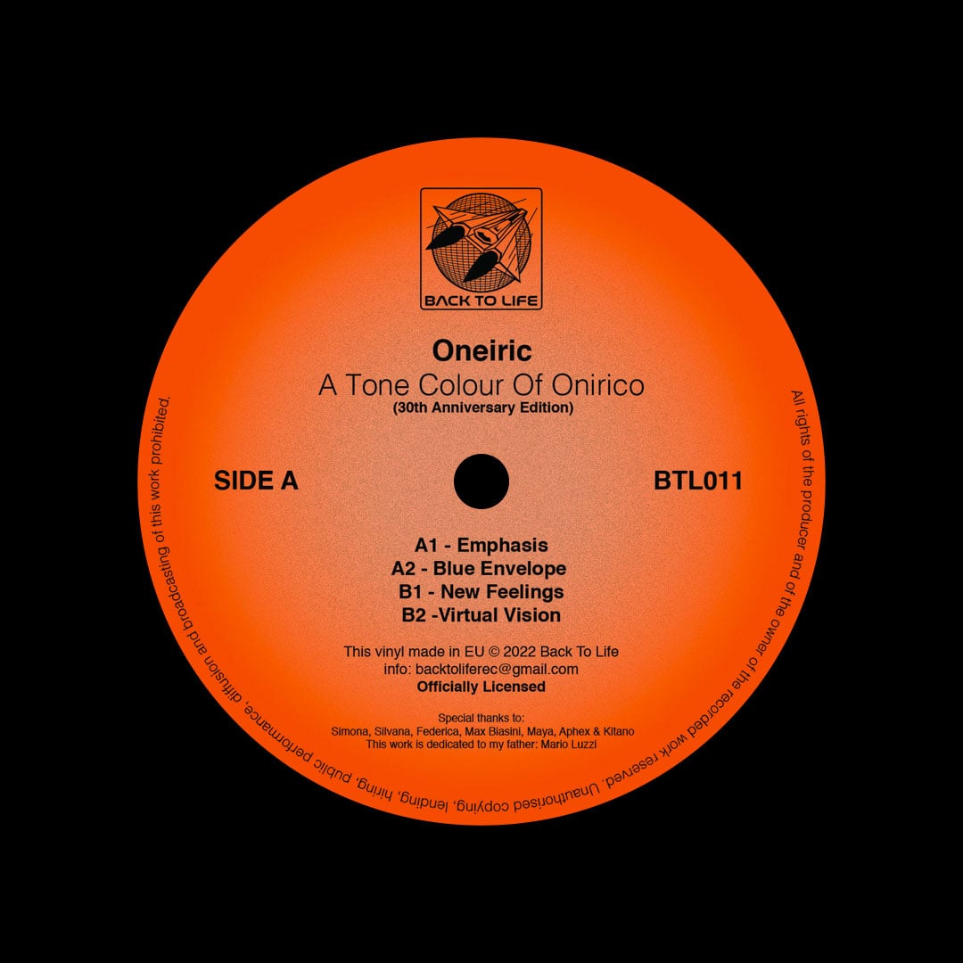 Oneiric - A Tone Of Colour - 12