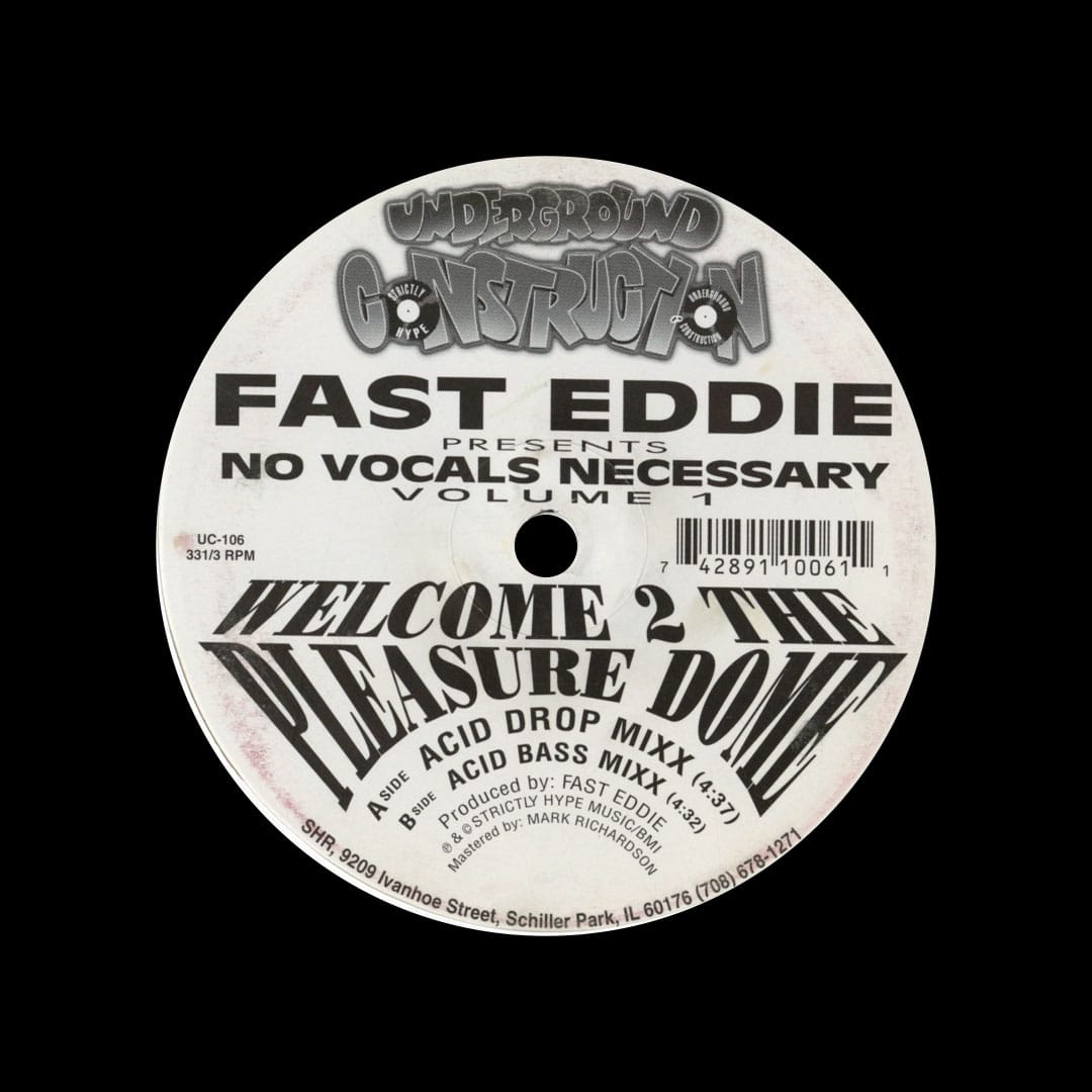 Fast Eddie - No Vocals Necessary - 12