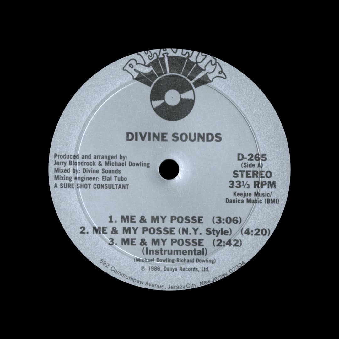 Divine Sounds - Me & My Posse - 12