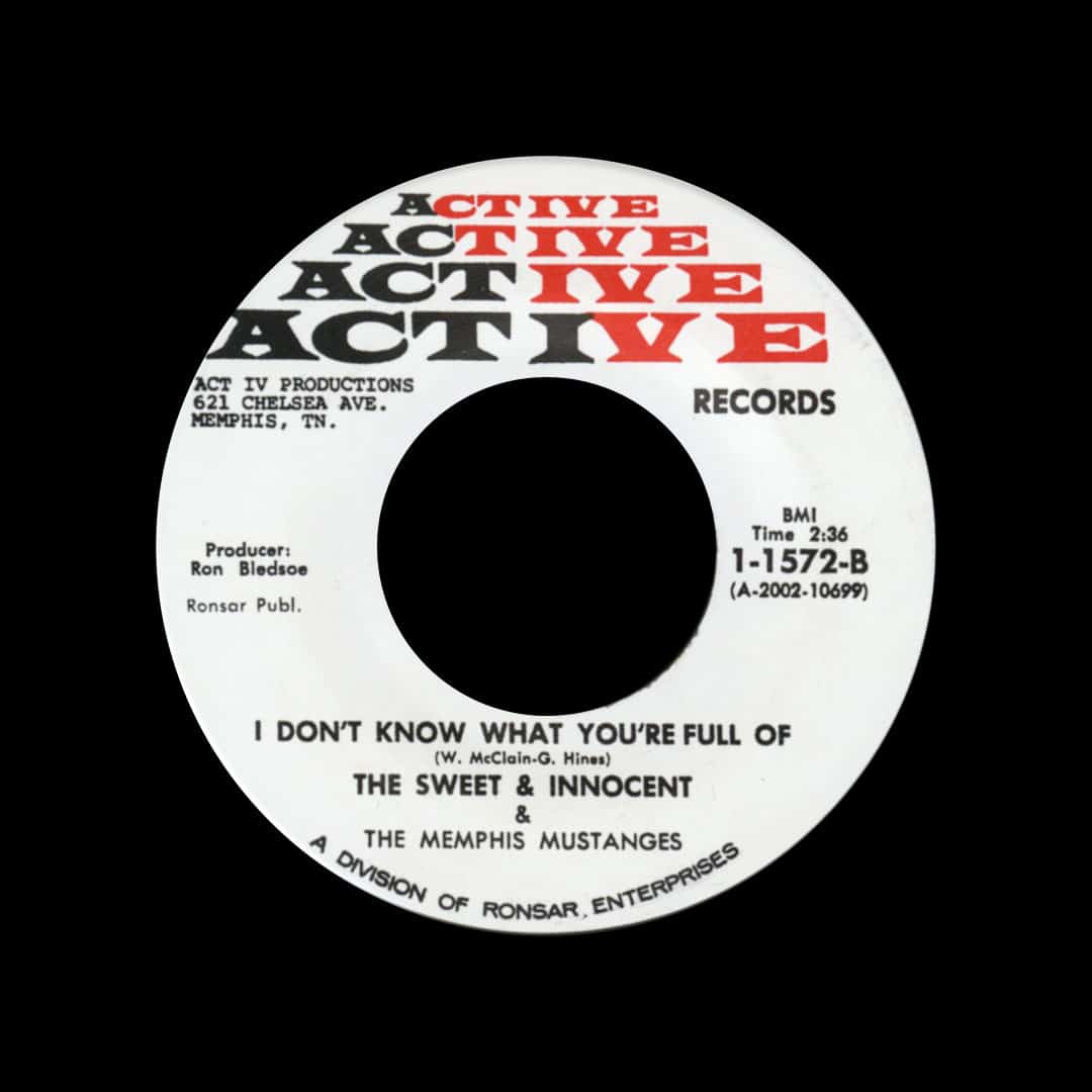 Cry Love / I Don’t Know What You’re Full Of