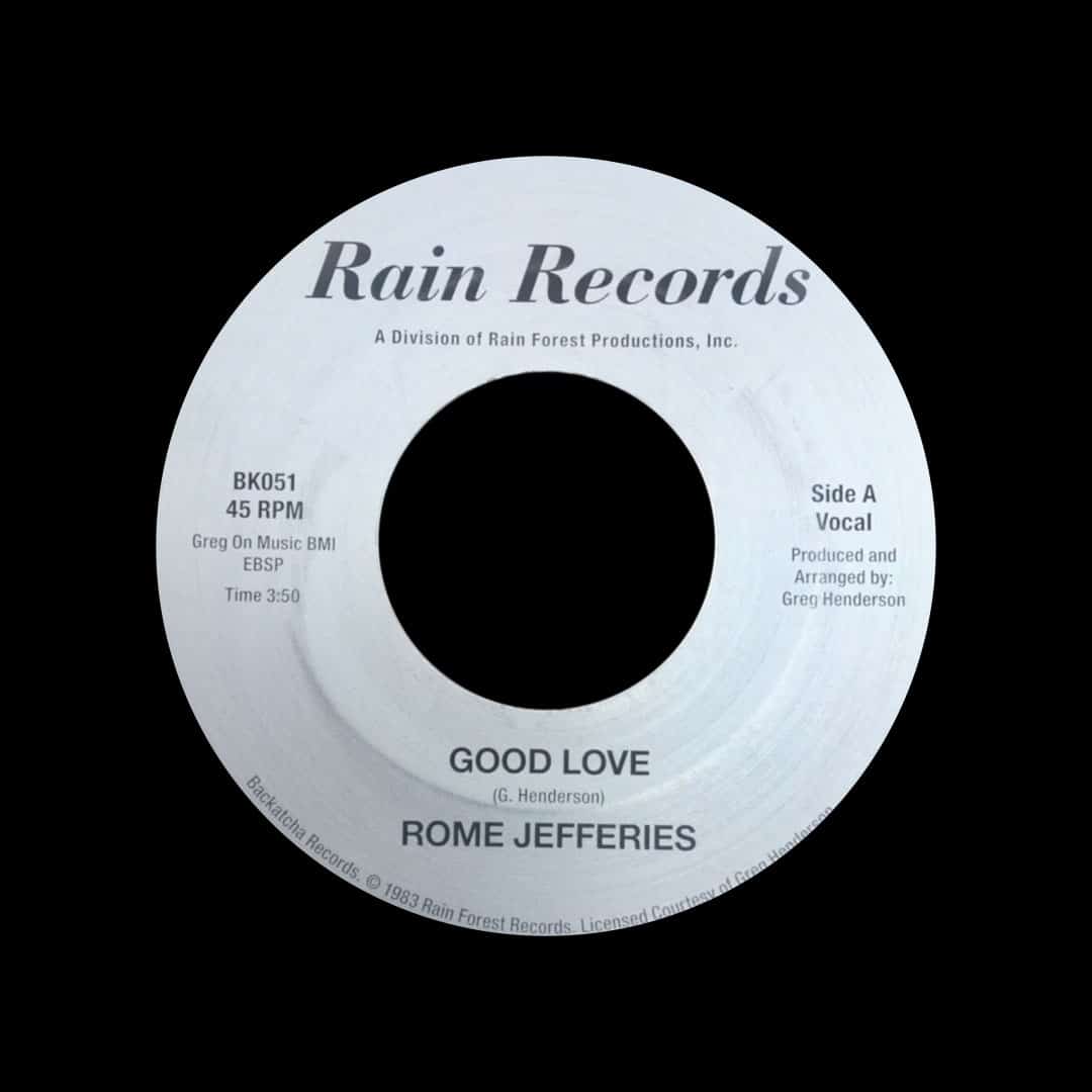 Rome Jeffers - Good Love - 7