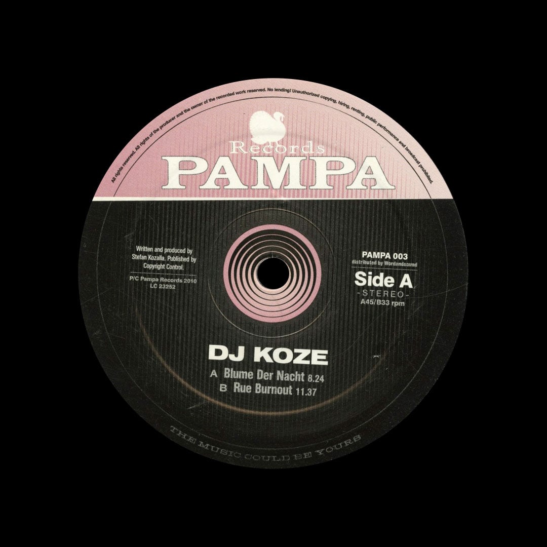 DJ Koze - Blume Der Nacht / Rue Burnout - 12