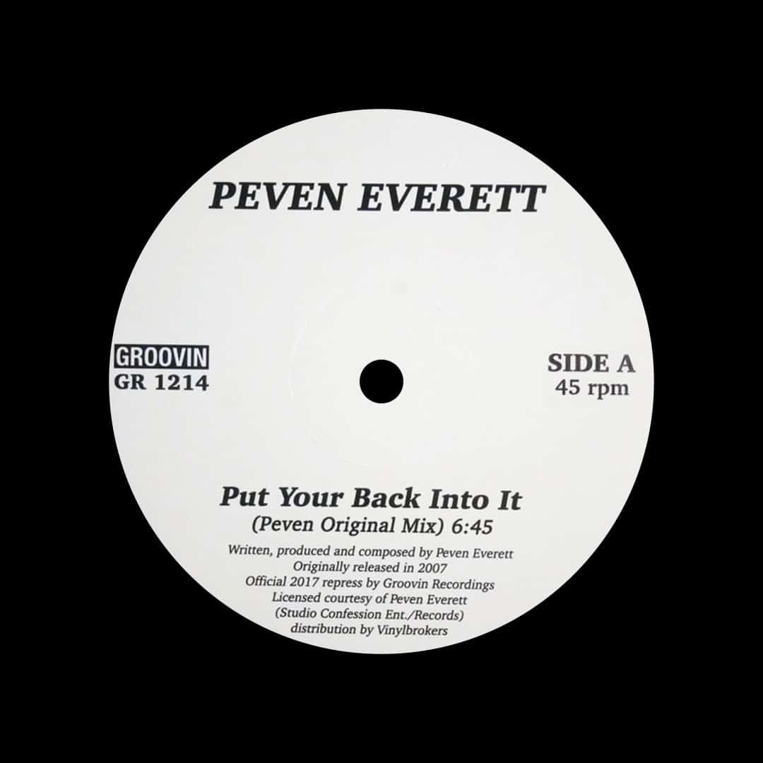 Peven Everett - Put Your Back Into It - 12