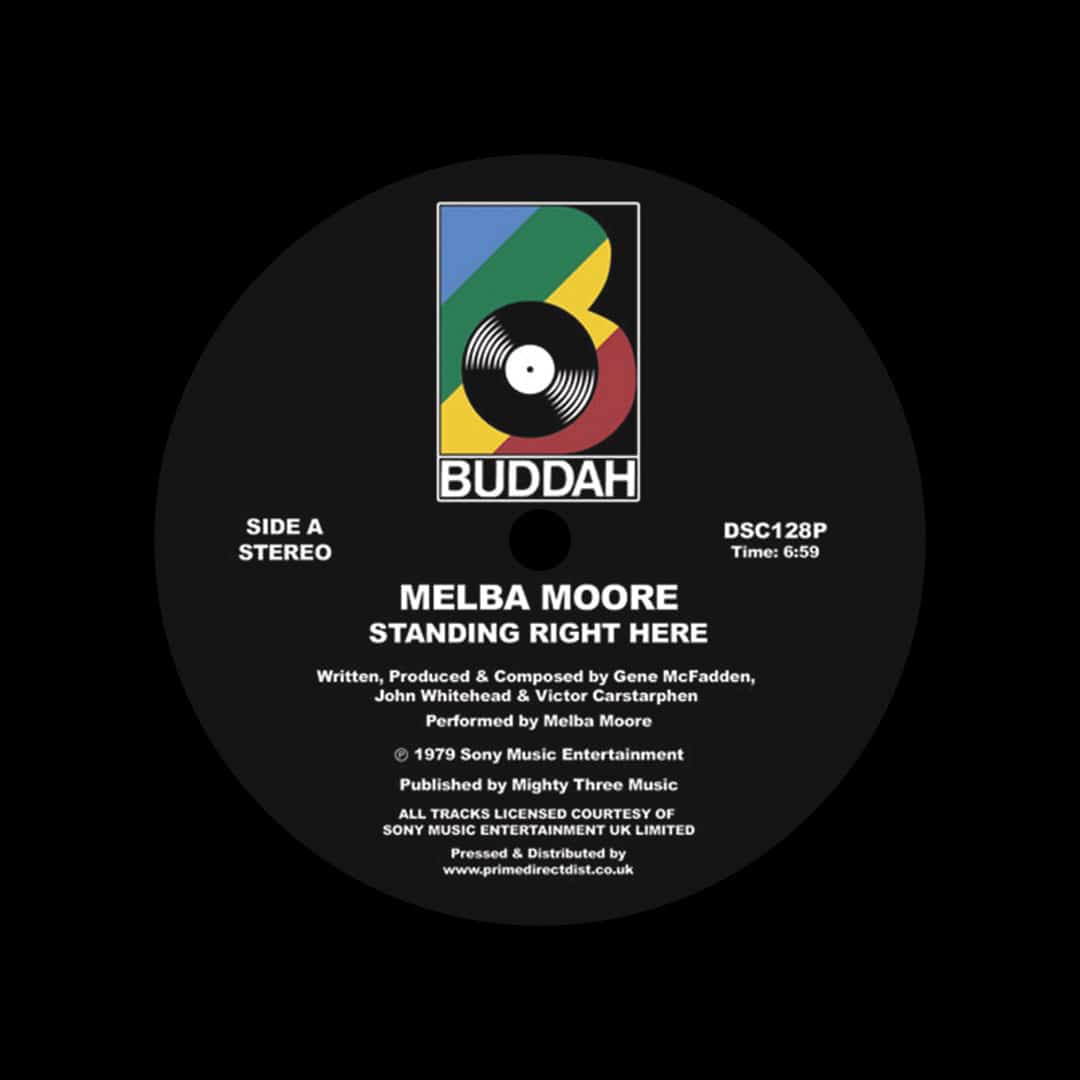 Melba Moore - Standing Right Here / Make Me Believe In You - 12