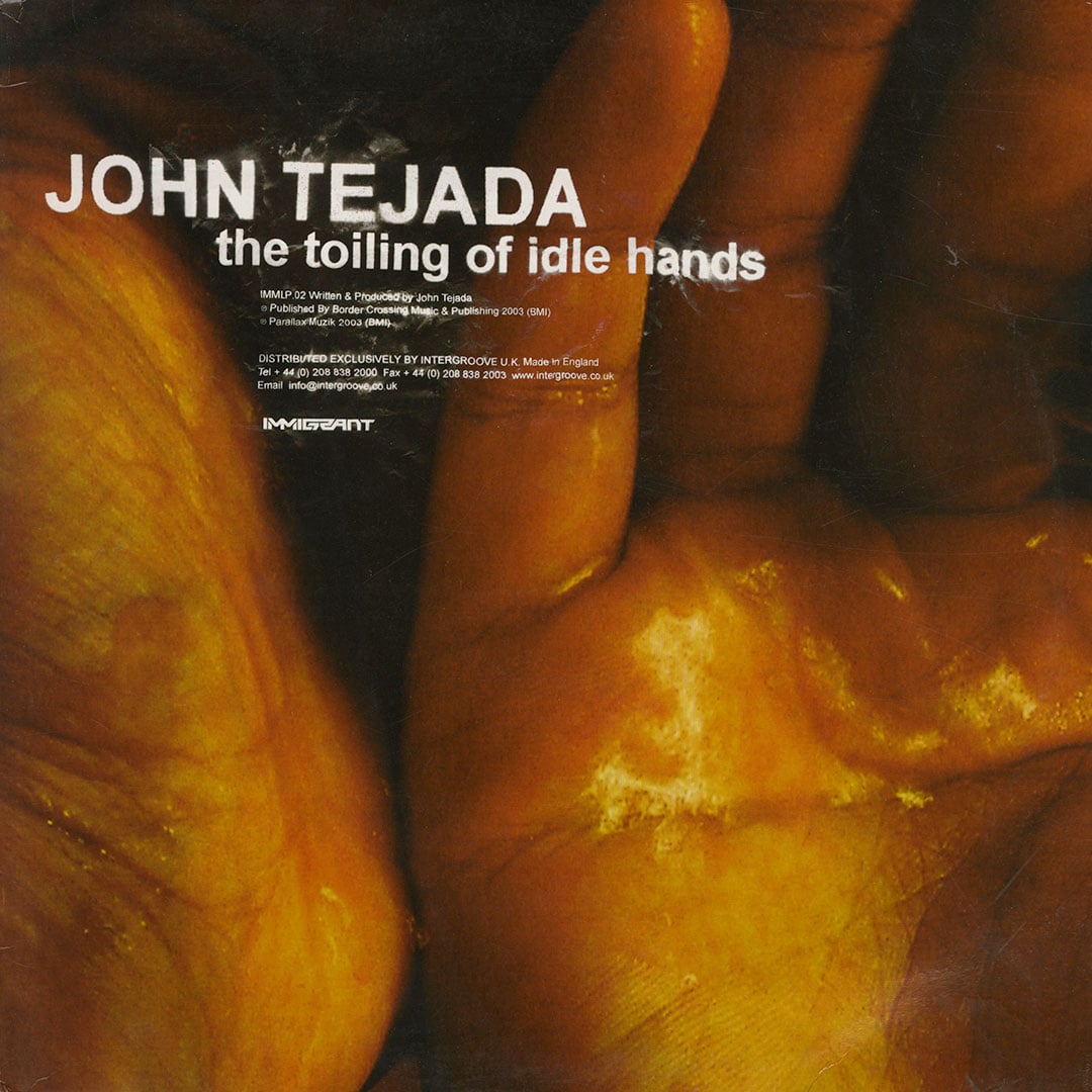 John Tejada - The Toiling Of Idle Hands - 2xlp