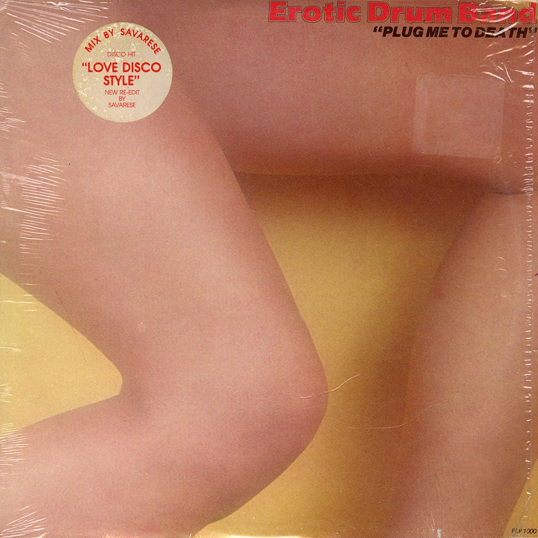The Erotic Drum Band - Plug Me To Death - lp