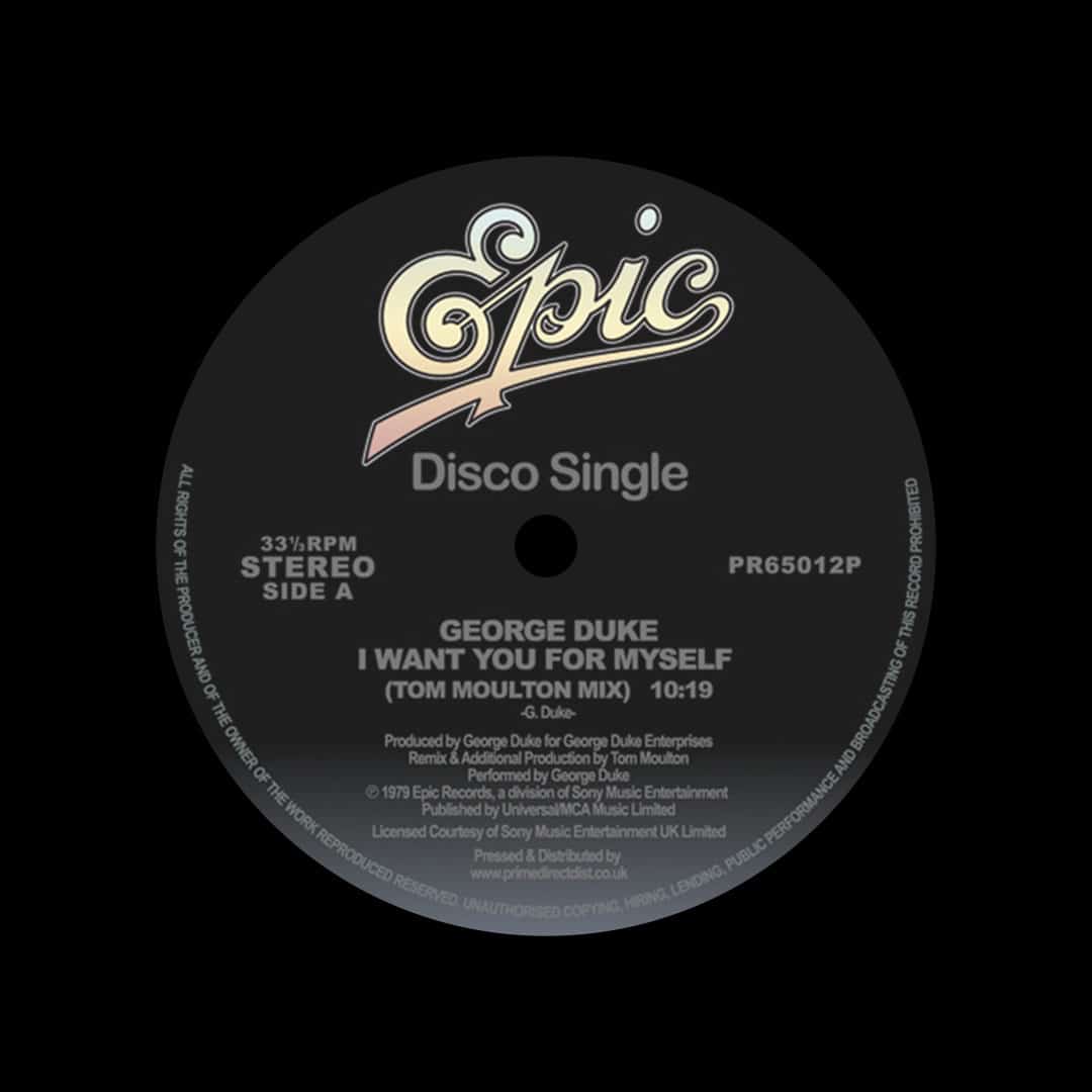 George Duke - I Want You For Myself / Brazilian Love Affair - 12