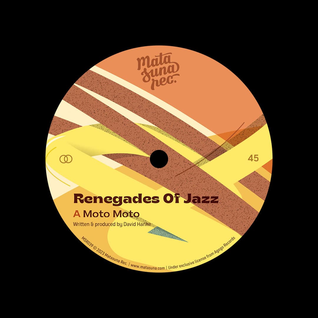 Renegades Of Jazz - Moto Moto / Zebra Talk - 7