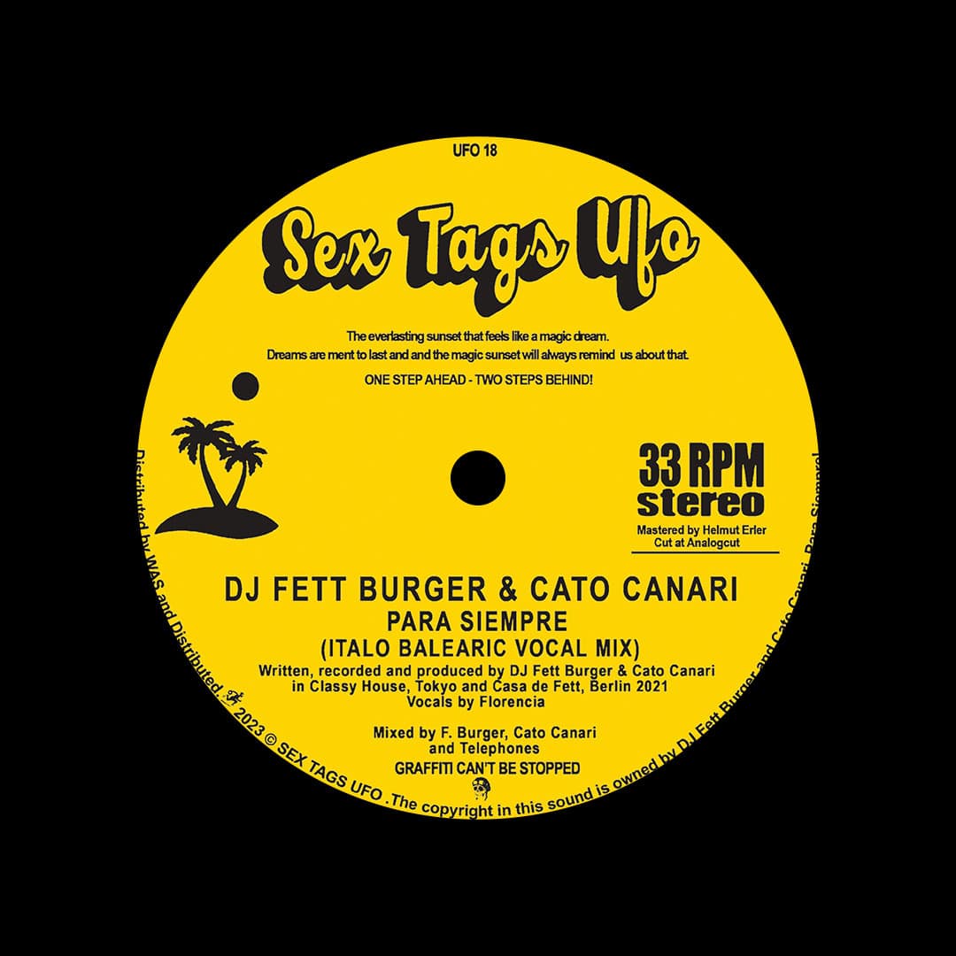 Cato Canari, DJ Fett Burger - Para Siempre - 12