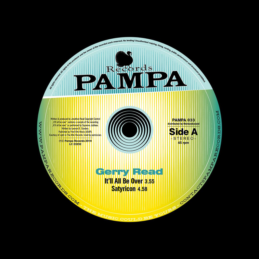 Gerry Read - It’ll All Be Over - 12