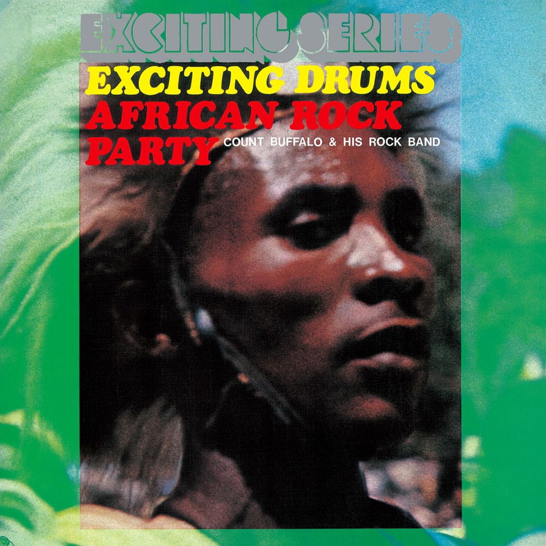 Count Buffalo & His Rock Band - Exciting Drums African Rock Party - lp