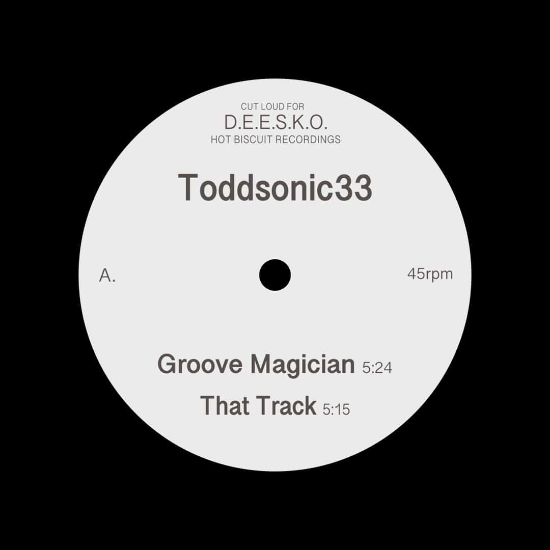 Toddsonic33 - Groove Magician / That Track / Enki / Popcorn - 12
