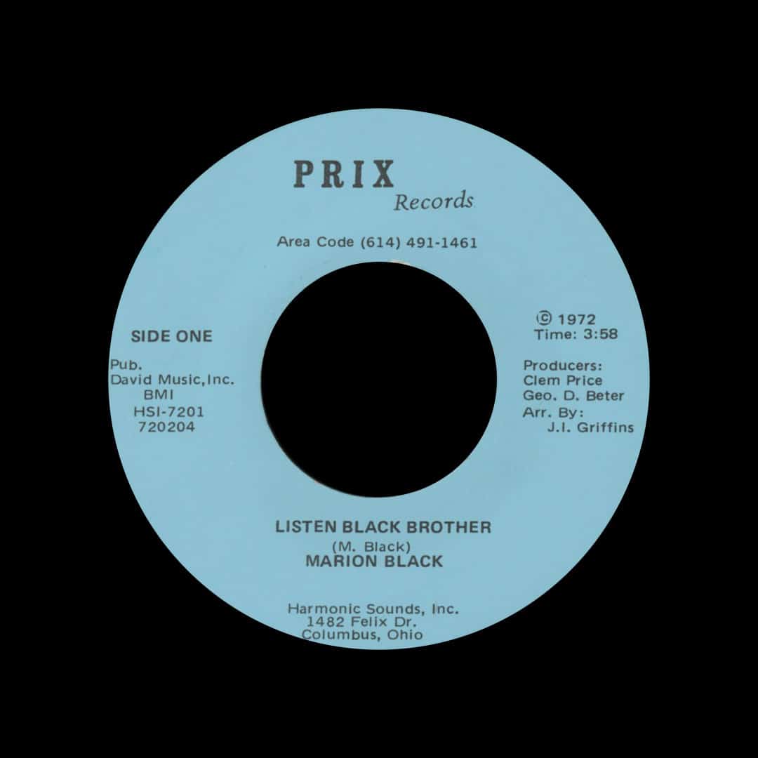 Listen Black Brother