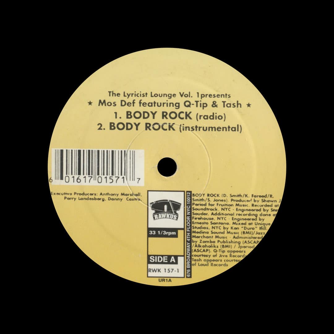 Mos Def, Q-Tip - Lyricist Lounge 1: Body Rock - 12