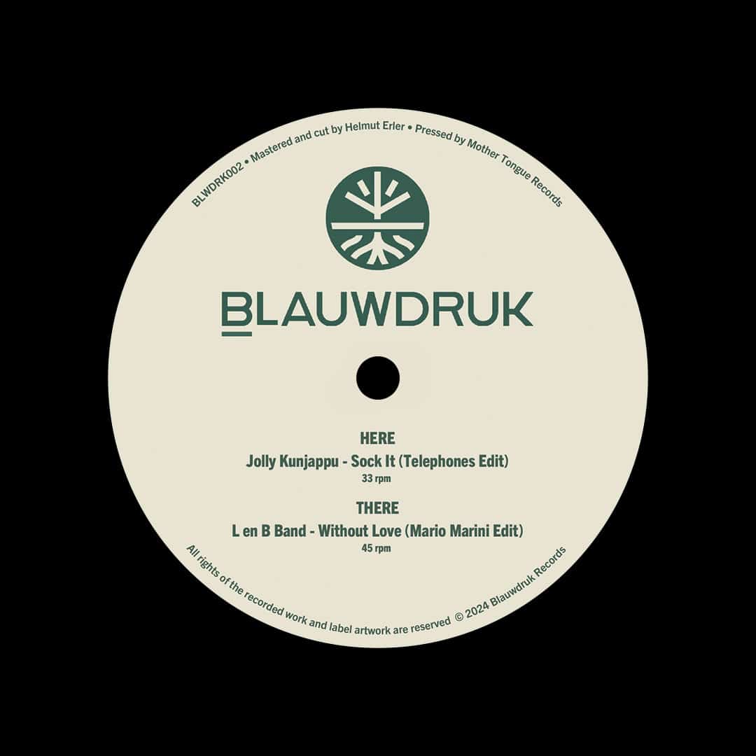 Jolly Kunjappu, L En B Band - Sock It / Without Love - 12