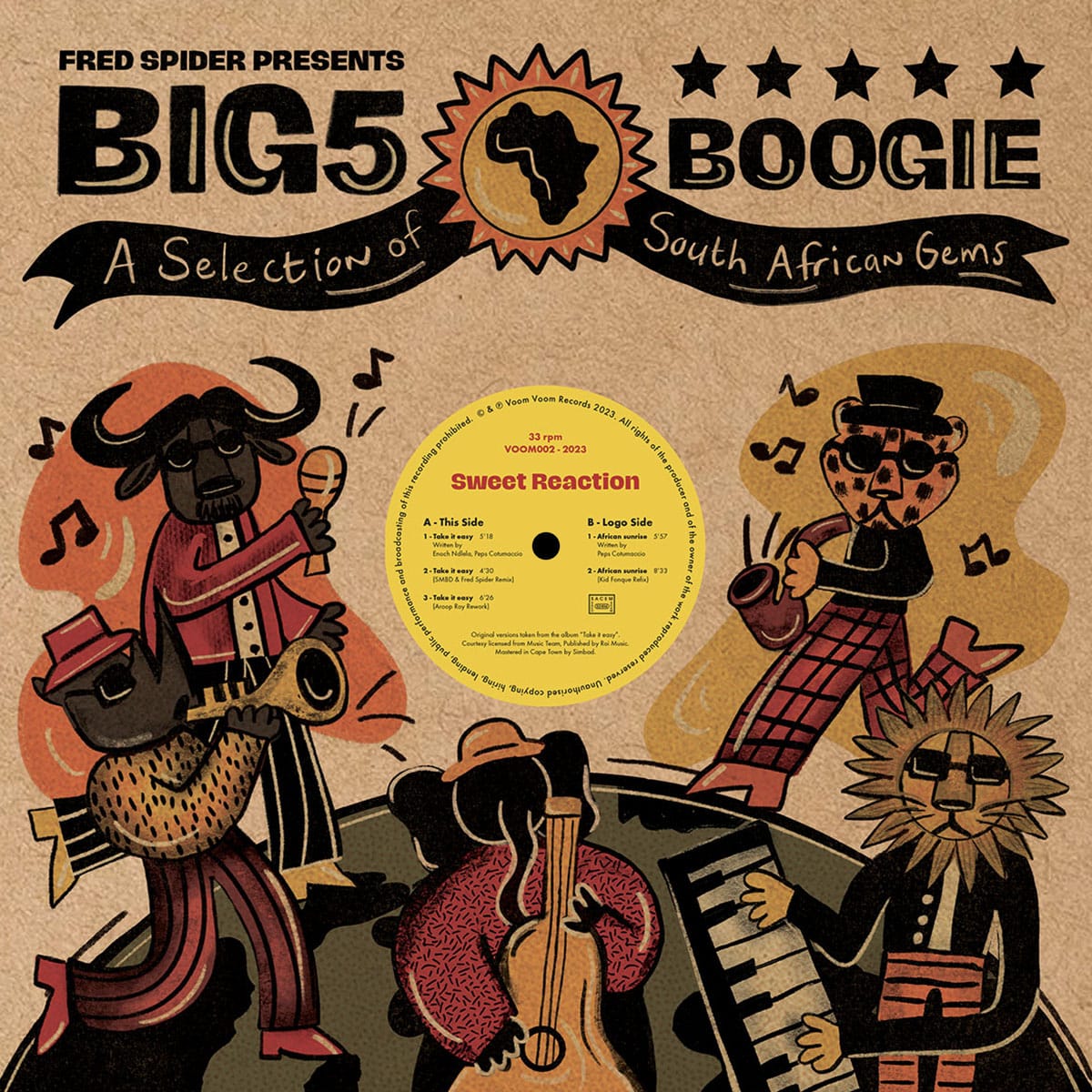 Sweet Reaction - Big 5 Boogie #2 - 12