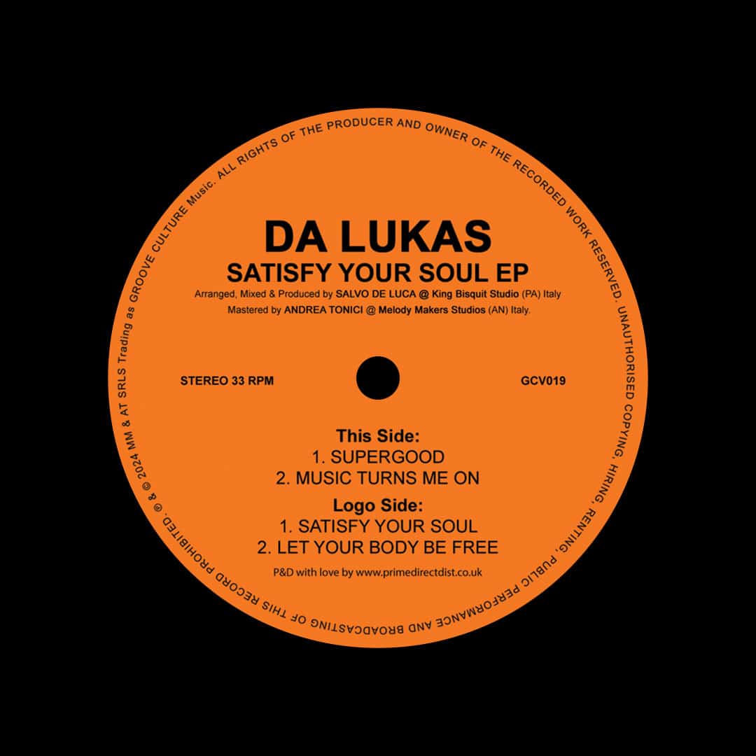 Da Lukas - Satisfy Your Soul - 12