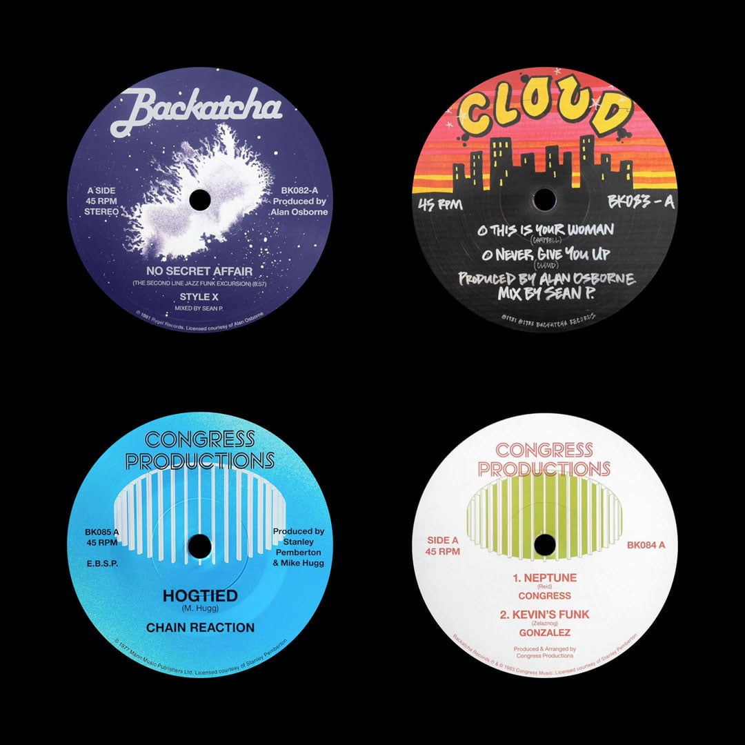 Backatcha 082-085 Bundle - 12