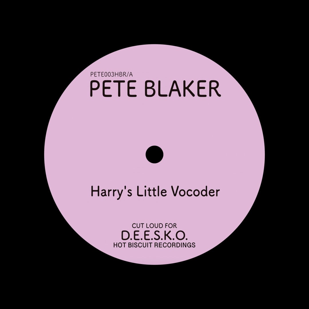 Pete Blaker - Harry’s Little Vocoder / Neverending - 12