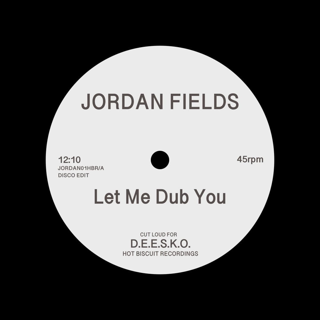 Jordan Fields - Let Me Dub You / Bongo Dub - 12