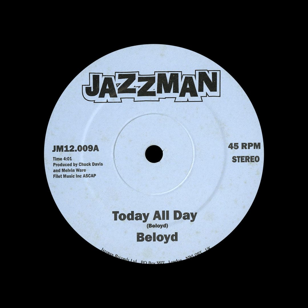 Beloyd - Today All Day / Get Into Your Life - 12