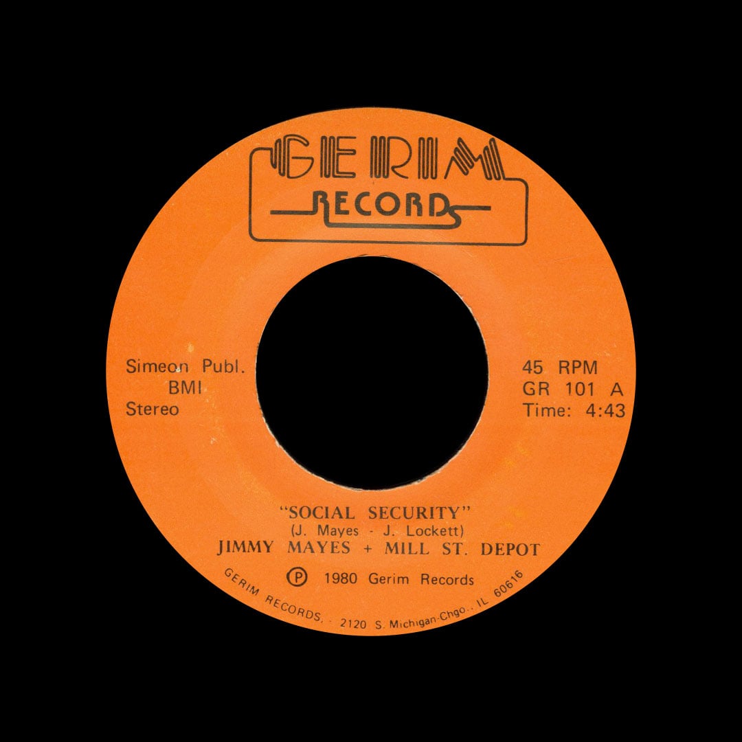 Jimmy Mayes, Mill St. Depot - Social Security / Disco Drums - 7