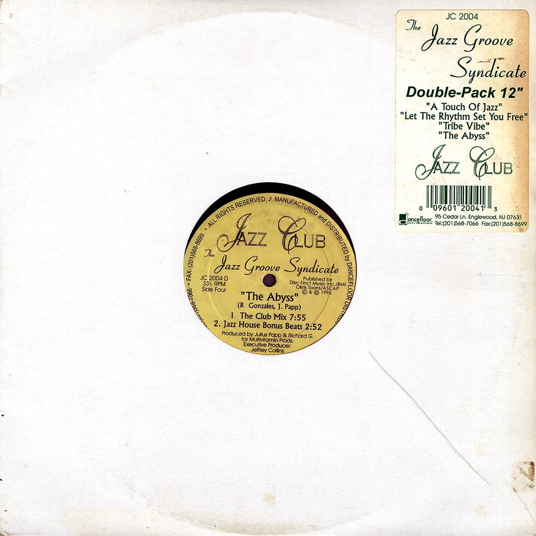 The Jazz Groove Syndicate - A Touch Of Jazz - 2x12