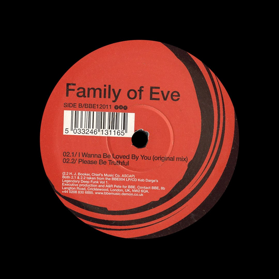 Family Of Eve - I Wanna Be Loved By You / Please Be Truthful - 12
