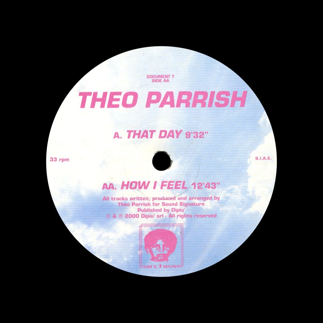 Theo Parrish - That Day / How I Feel - 12