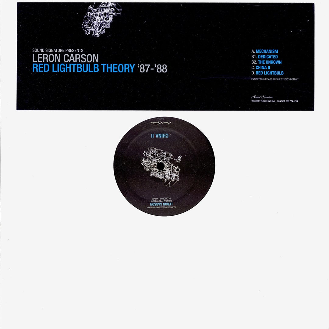 Leron Carson - Red Lightbulb Theory 87-88 - 2x12