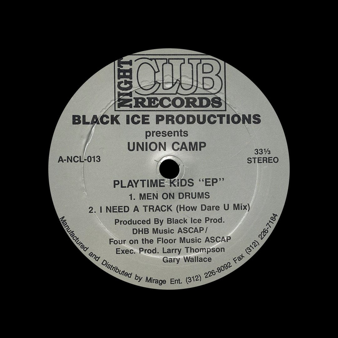Black Ice Productions, Union Camp - Playtime Kids EP - 12