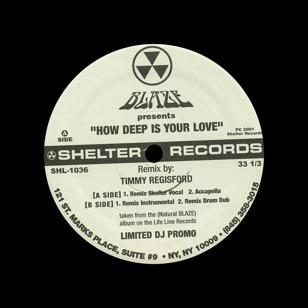 Blaze - How Deep Is Your Love - 12