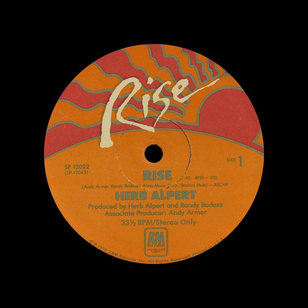 Herb Alpert - Rise / Aranjuez - 12