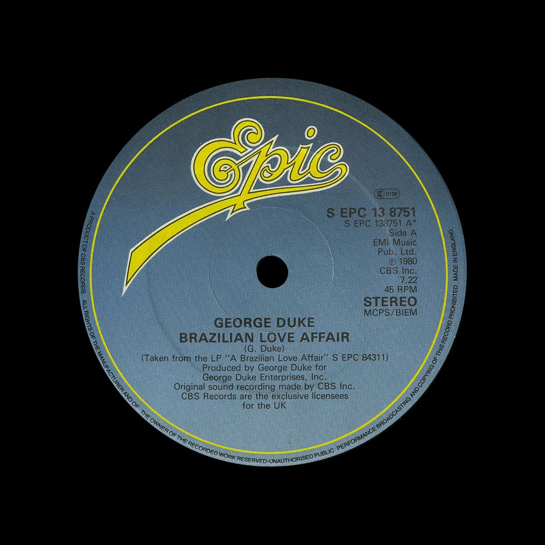 George Duke - Brazilian Love Affair / Summer Breezin - 12