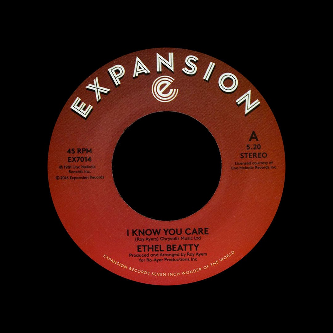 Ethel Beatty - I Know You Care / It’s Your Love - 7