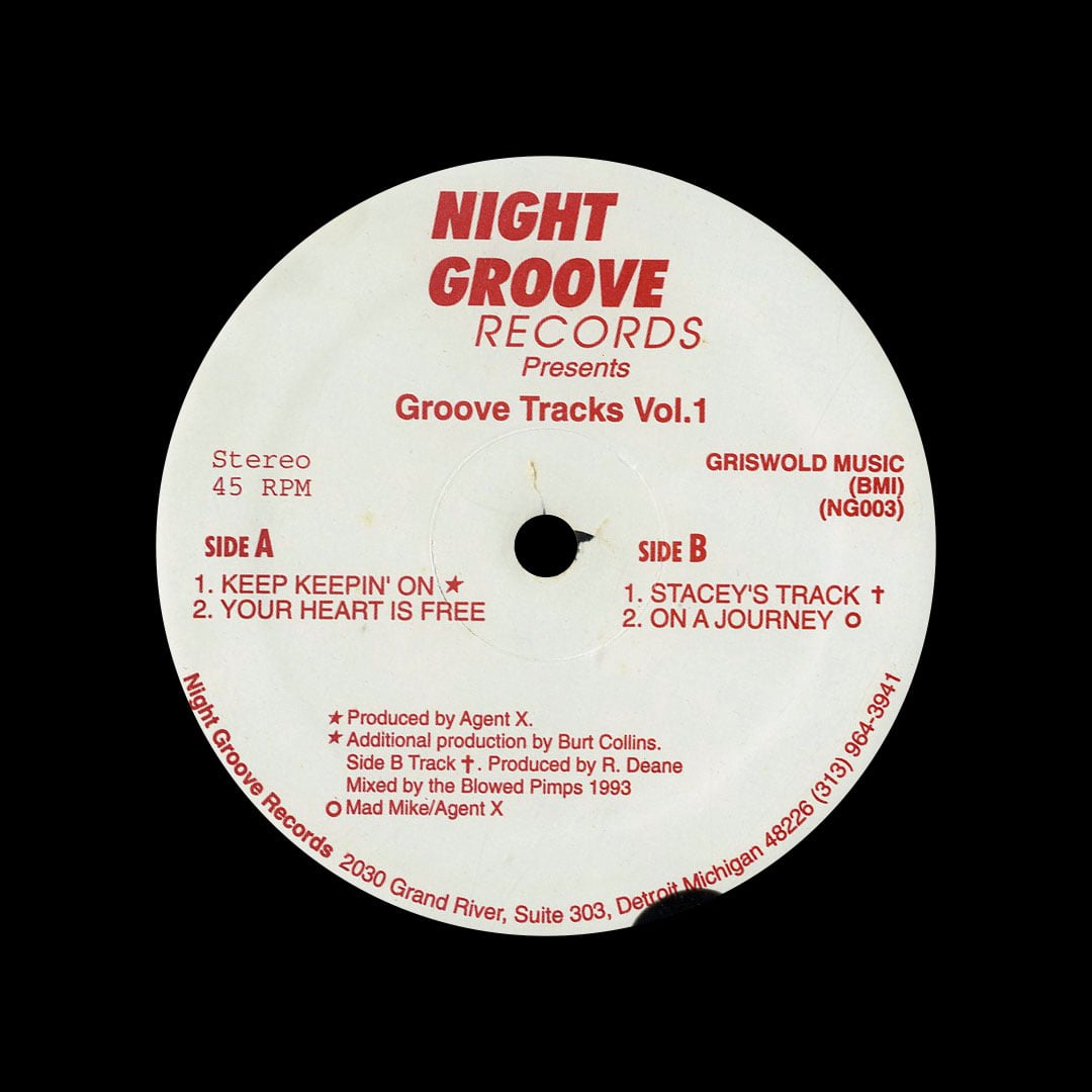 Agent-X - Groove Tracks Vol. 1 - 12