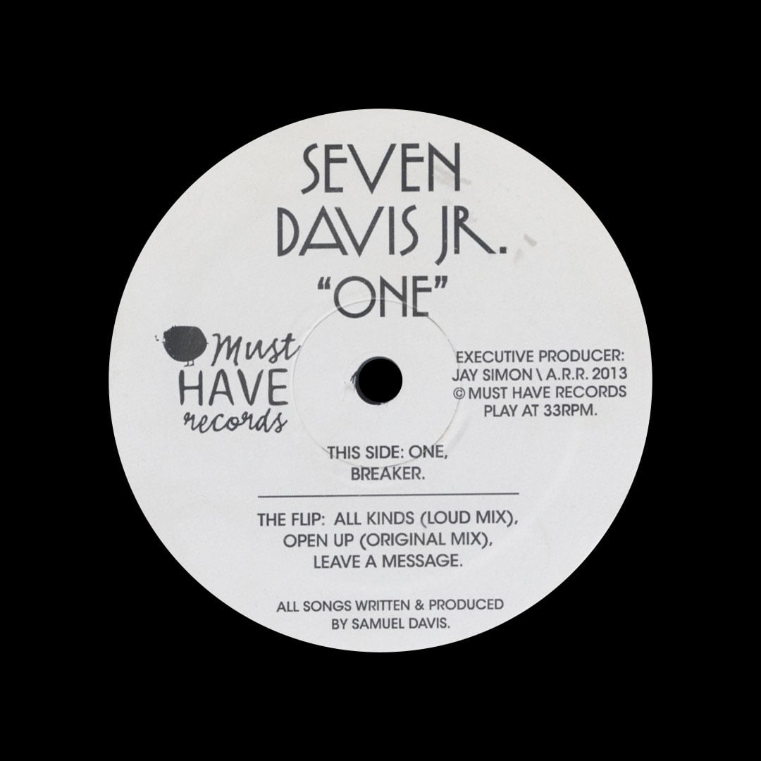Seven Davis Jr - One EP (MHR002) - 12
