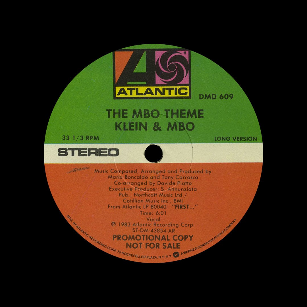 Klein & MBO - The MBO Theme - 12