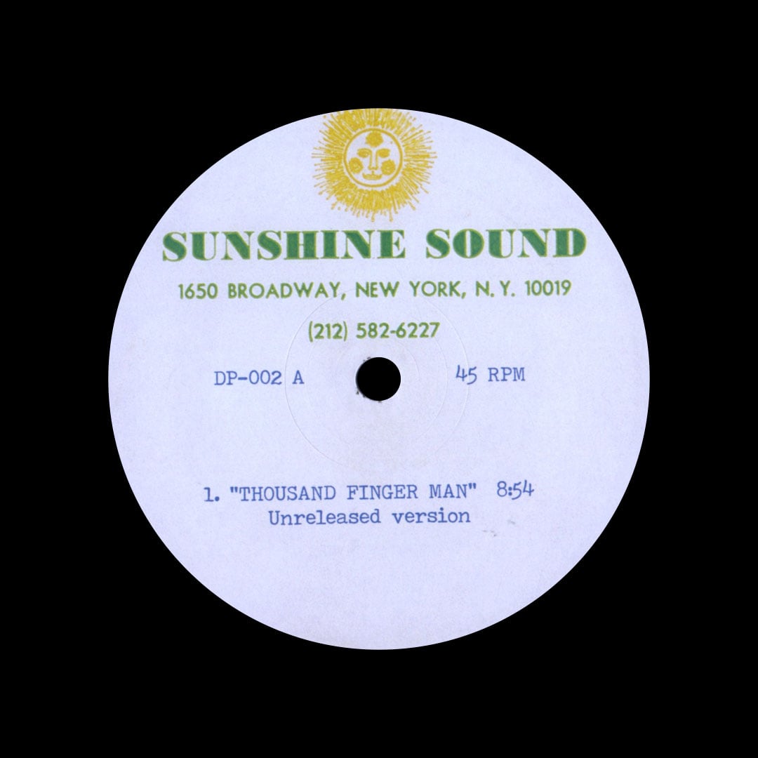 Thousand Finger Man / Dancin And Prancin (Unreleased Versions)