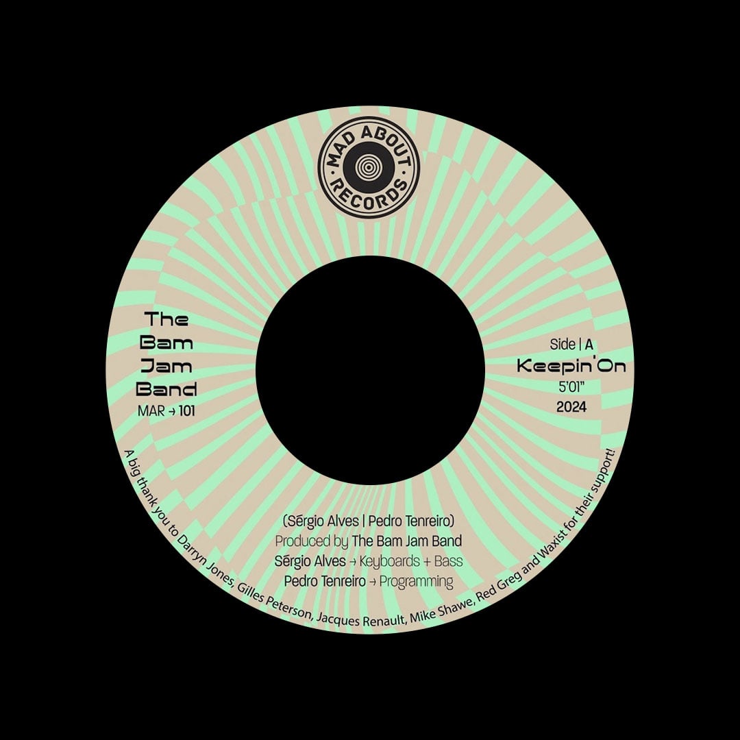 The Bam Jam Band - Keepin On / Something About Love - 7