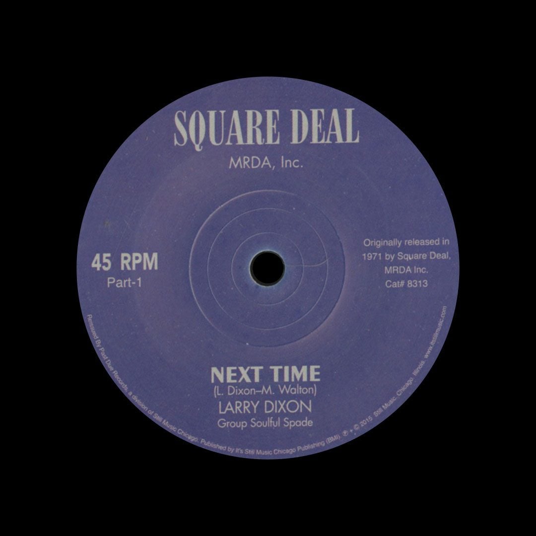 Larry Dixon - Next Time - reissue