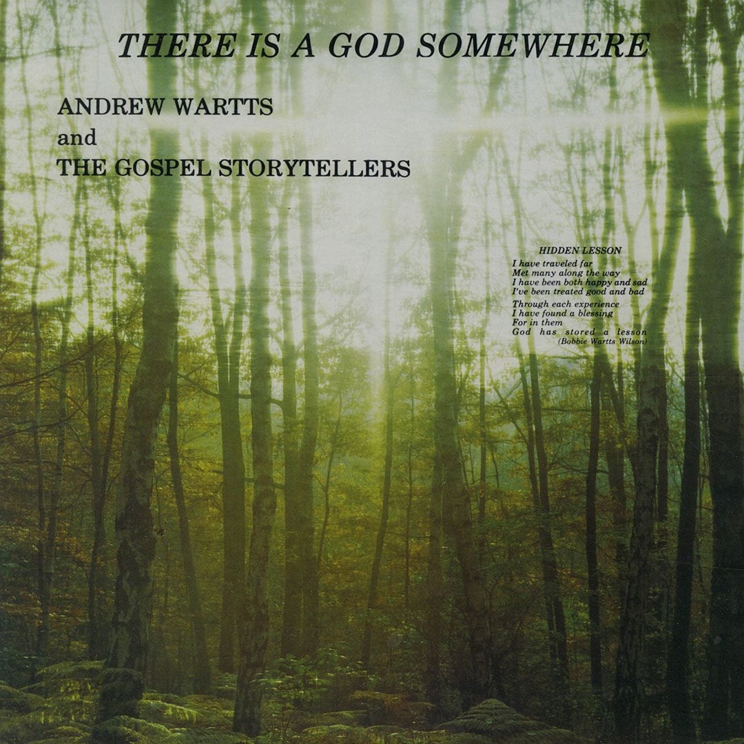 Andrew Wartts And The Gospel Storytellers - There Is A God Somewhere - lp